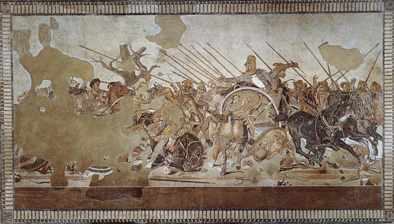 unknow artist Battle of issus Spain oil painting art